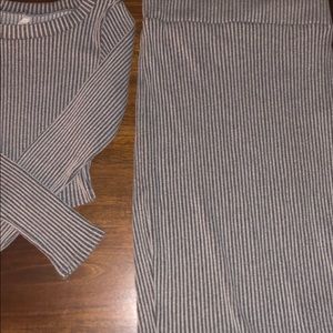 Mystique Boutique Midi Skirt Set